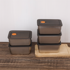 Set Premium de 16 Recipientes de Acero Inoxidable con Tapa Hermética Antifugas, Resistentes al Frío y al Calor