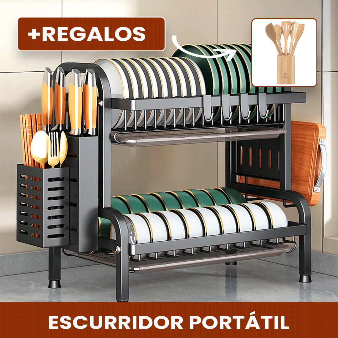 Escurridor de Vajilla Portátil + REGALO
