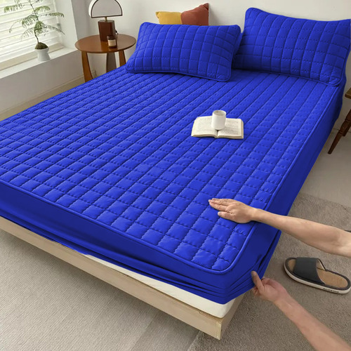 [COMPRÁ 1, LLEVÁ 3] Hydra Soft™ Juego de Cama Impermeable Premium – Sábana Ajustable + 2 Fundas