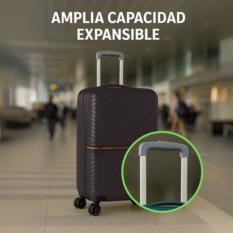 Set De 4 Valijas Rigidas Giro 360 (Perfectas para viajar)